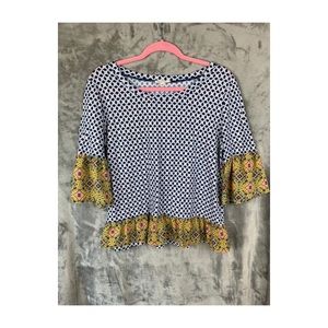 Flowy colorful blouse